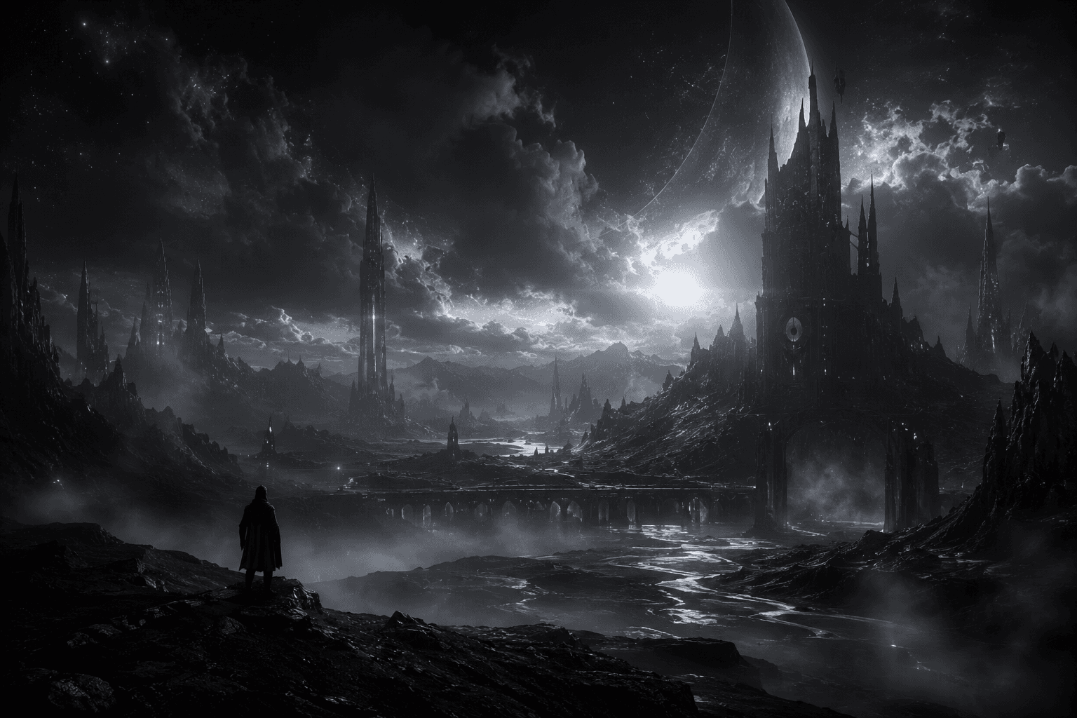 Dark game concept art